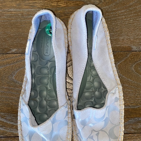 Coach June Suede Slip Ons Flats NEW!! - Picture 6 of 8